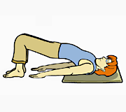 ,Bridge Pose,Setu Bandhasana,ستوبانداسانا,وضعیت پل,باشگاه علمی تخصصی یوگا پرنده آزاد کرج, 