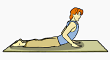 ,Cobra Pose,Bhujangasana, بهوجانگ آسانا,وضعیت مار کبری,باشگاه علمی تخصصی یوگا پرنده آزاد کرج, 