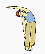 ,Standing Side Stretch Pose,تیریاکاتاداسانا,جنبش درخت خرما,باشگاه علمی تخصصی یوگا پرنده آزاد کرج,